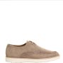 Giorgio Suede veterschoen met rubberen zool Beige Heren - Thumbnail 1
