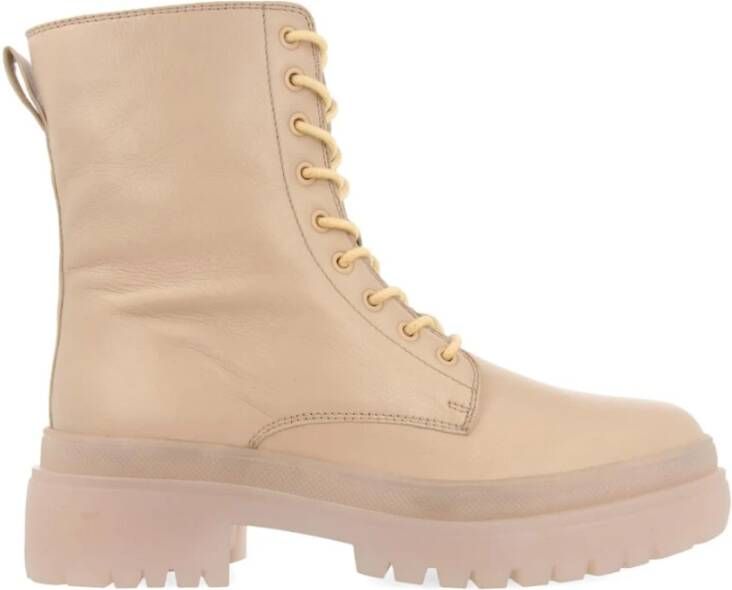 Gioseppo Beige Casual Veterschoenen voor Vrouwen Beige Dames