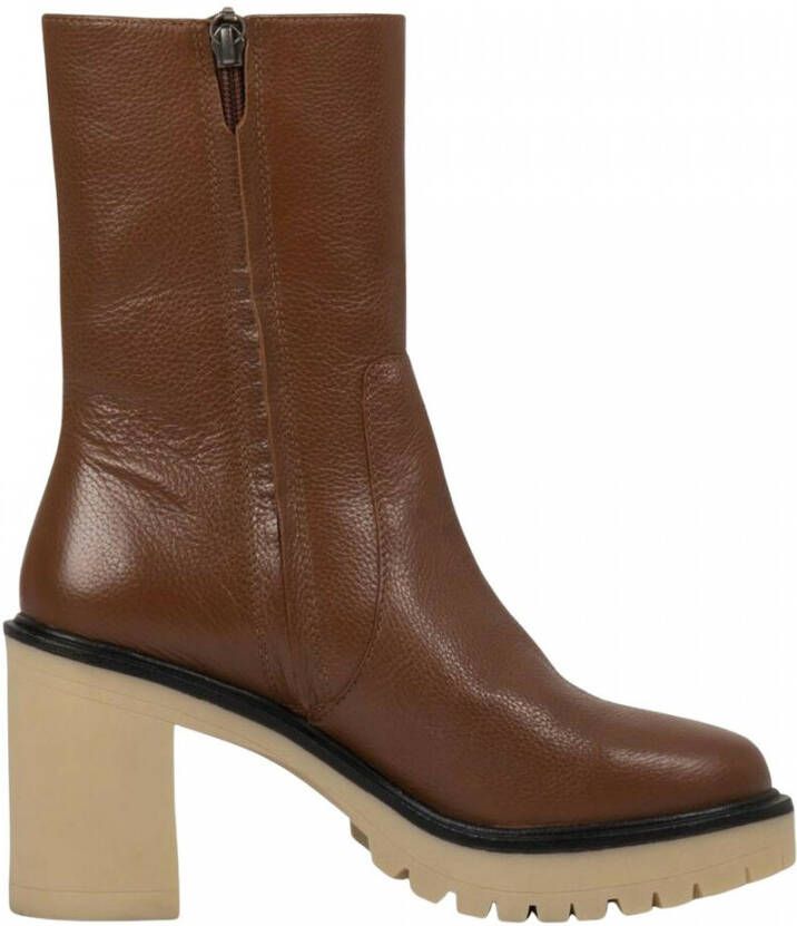 Gioseppo Heeled Boots Brown Dames