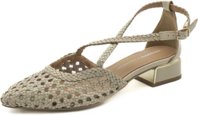 Gioseppo Brillion Off White High Heel Sandalen