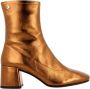 Gioseppo Bronzen Dames Enkellaarsje met Hak Brown Dames - Thumbnail 1