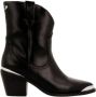 Gioseppo Roslyn 70351 Dames Cowboy Laars Black Dames - Thumbnail 1