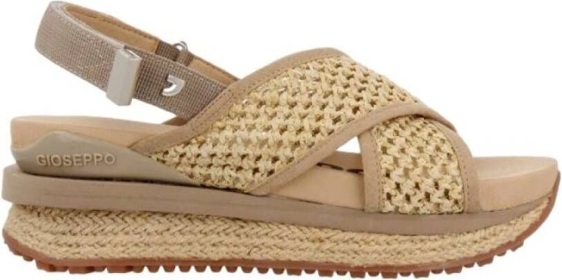 Gioseppo Flat Sandals Beige Dames