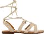 Gioseppo Stijlvolle Platte Sandalen voor Vrouwen White Dames - Thumbnail 16