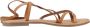 Gioseppo Stijlvolle Platte Sandalen Brown Dames - Thumbnail 2