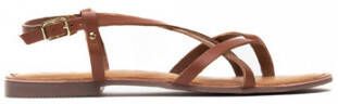 Gioseppo Flat Sandals Bruin Dames