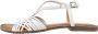 Gioseppo Flat Sandals White Dames - Thumbnail 1