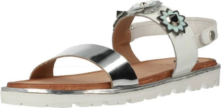 Gioseppo Flat Sandals White Dames