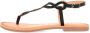 Gioseppo Flat Sandals Zwart Dames - Thumbnail 2