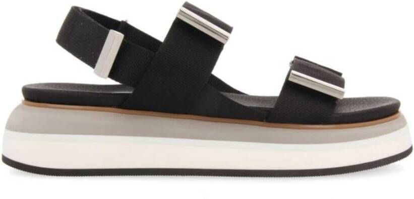 Gioseppo Flat Sandals Zwart Dames