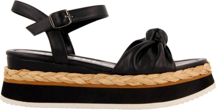 Gioseppo Flat Sandals Zwart Dames