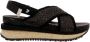 Gioseppo Flat Sandals Black Dames - Thumbnail 1