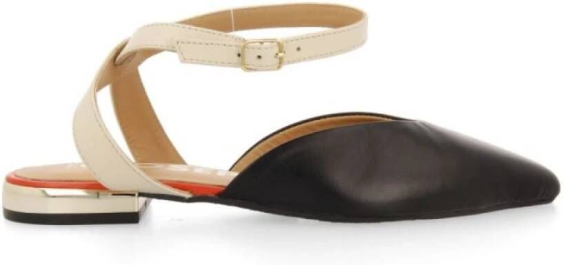 Gioseppo Flat Sandals Zwart Dames