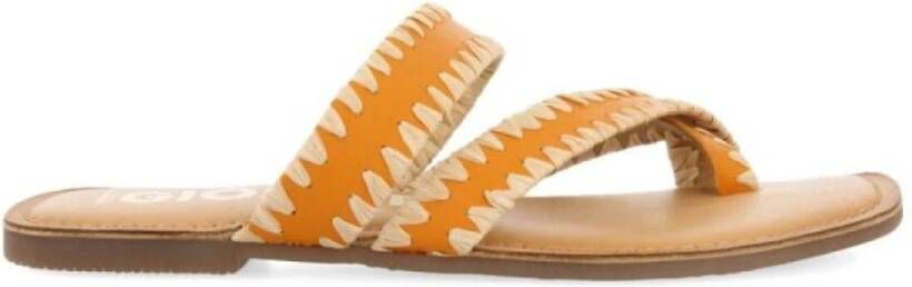 Gioseppo Flip Flops Oranje Dames