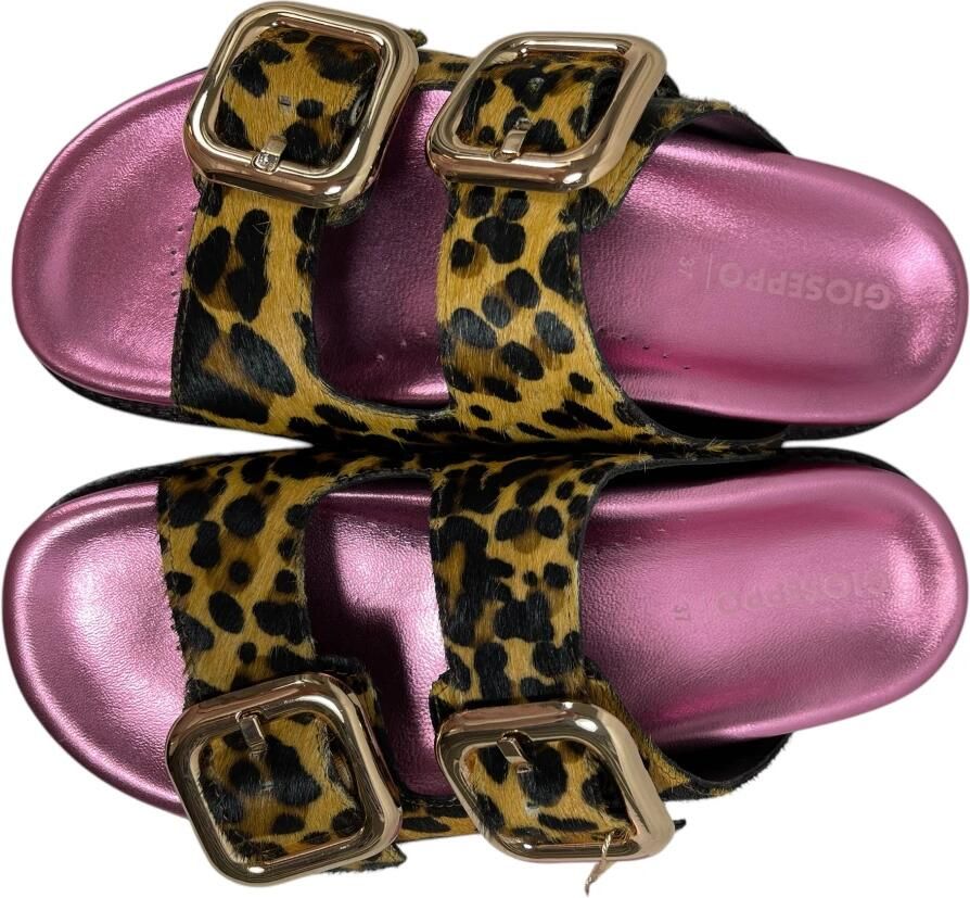 Gioseppo Sandalen met dierenprint en verstelbare bandjes - Foto 4