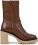 Gioseppo Heeled Boots Brown Dames - Thumbnail 1