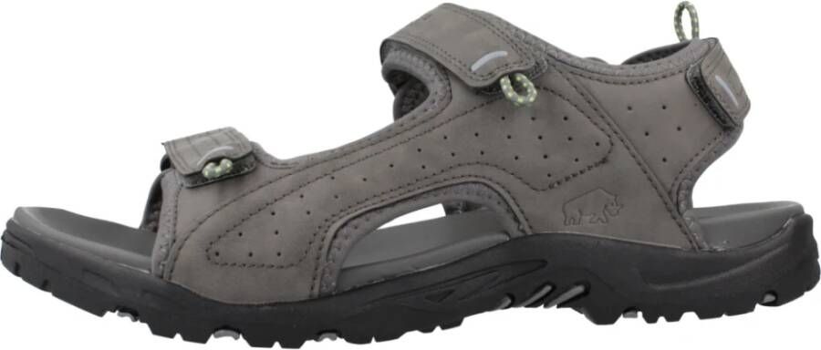 Gioseppo Heren Platte Sandalen Gray Heren
