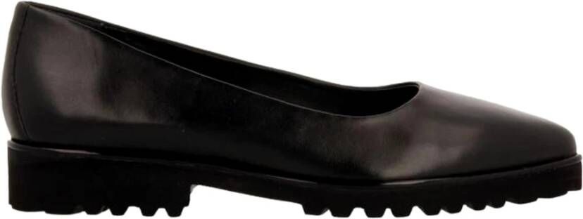 Gioseppo Leren Balletschoenen Black Dames