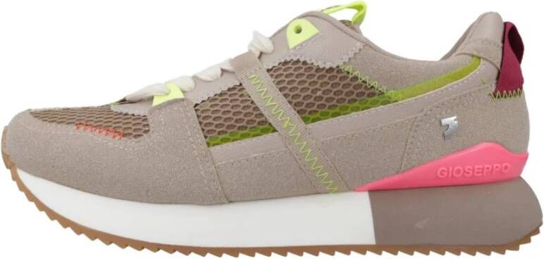 Gioseppo Moderne Stijlvolle Sneakers Beige Dames