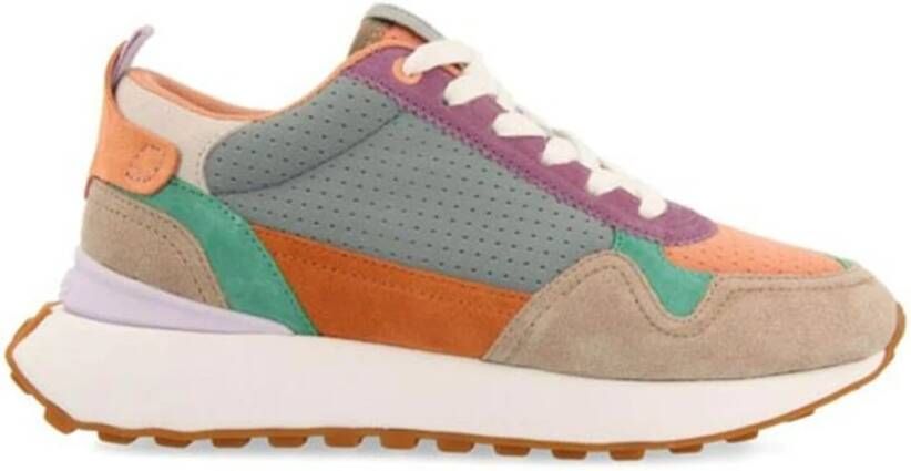 Gioseppo Multicolor Retro Sneakers voor Vrouwen Multicolor Dames