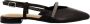 Gioseppo Open-back leren balletschoenen Black Dames - Thumbnail 1