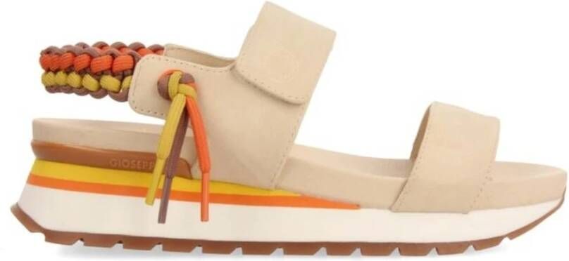 Gioseppo Platte Sandalen Beige Dames