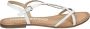 Gioseppo Stijlvolle Platte Sandalen voor Vrouwen White Dames - Thumbnail 15