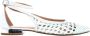 Gioseppo Gevlochten Leren Ballet Flats voor Vrouwen White Dames - Thumbnail 1