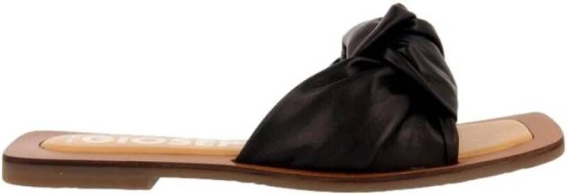 Gioseppo Sliders Zwart Dames