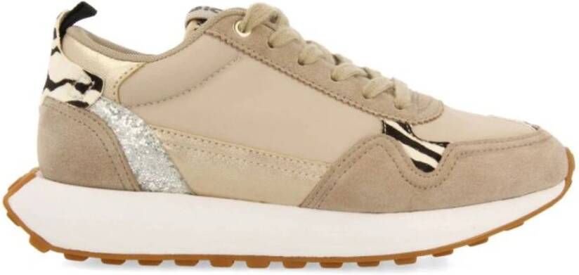 Gioseppo Naestved Dames Sneakers Beige Dames