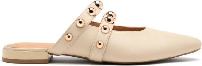 Gioseppo Studded Leather Mule Sandals