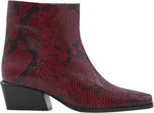 Giuliano Galiano Ankle Boots Red Dames