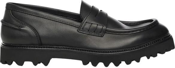 Giuliano Galiano Kobra Leren Loafer