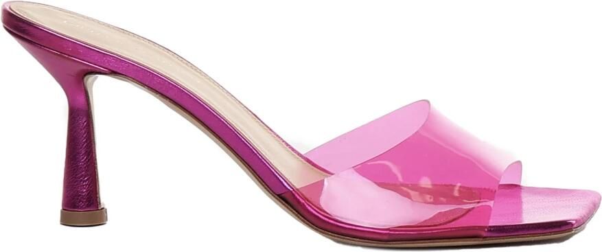 Giuliano Galiano Rose Heeled Mules