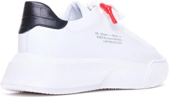 Giuliano Galiano Witte Sneakers voor Mannen