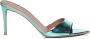Giuliano Galiano Groene Metallic Leren Sandalen - Thumbnail 1