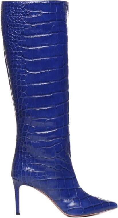Giuliano Galiano Heeled Boots Blue Dames