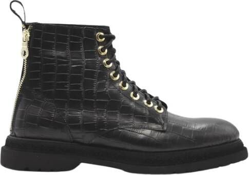 Giuliano Galiano Lace-up Boots Black Heren