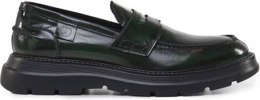 Giuliano Galiano Loafers Green Heren