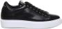 Giuliano Galiano Python-effect Leren Sneakers Zwart - Thumbnail 1
