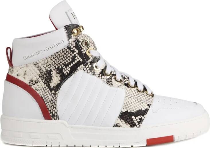 Giuliano Galiano Python Sneakers met 1990 Patch