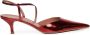 Giuliano Galiano Rode kersen sandalen met verstelbare band - Thumbnail 1