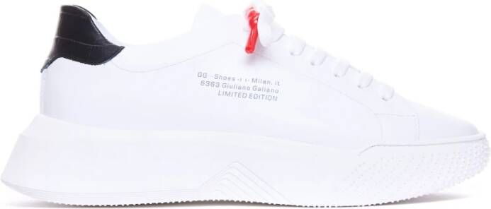 Giuliano Galiano Witte Sneakers voor Mannen