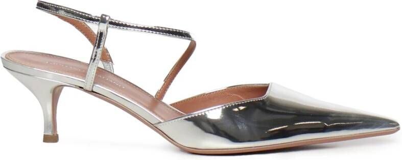 Giuliano Galiano Zilveren Sandalen met Verstelbare Band