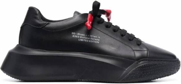 Giuliano Galiano Zwarte Nemesis Sneakers Limited Edition