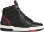 Giuliano Galiano Zwarte Sneakers met 1990 Patch - Thumbnail 1