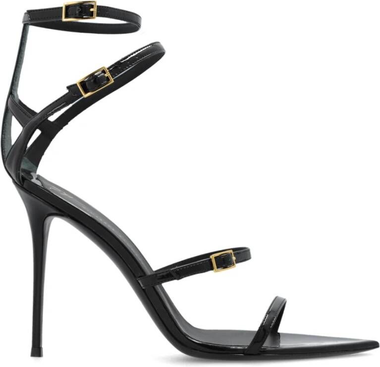 giuseppe zanotti Abely hak sandalen Black Dames