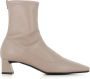 Giuseppe Zanotti Beige Stretch Leren Enkellaarzen - Thumbnail 1