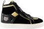 Giuseppe zanotti Bicolor Leren Sneakers Black Dames - Thumbnail 1