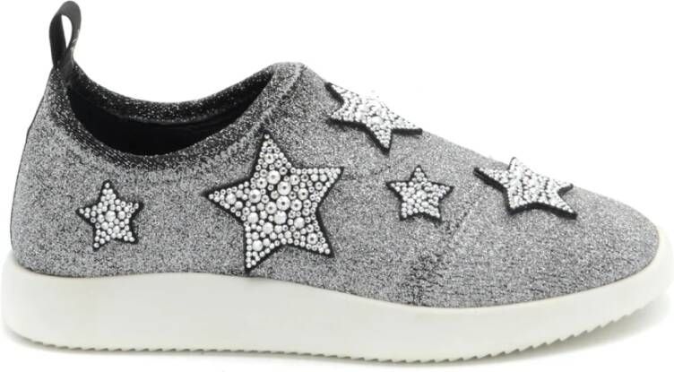 Giuseppe zanotti Casual Damessneakers Gray Dames